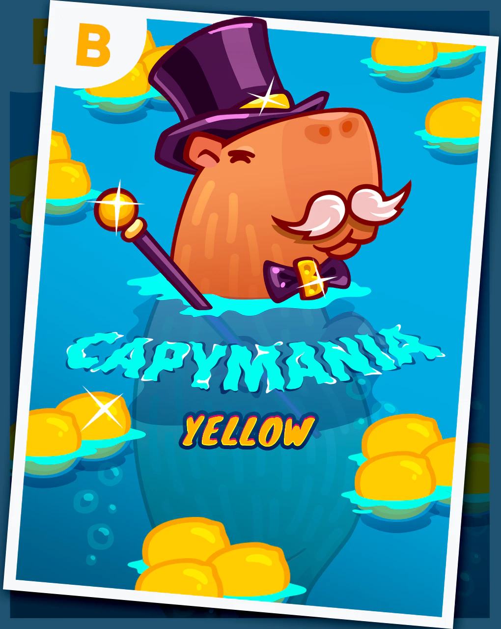 Играть в Capymania Yellow в казино Кент